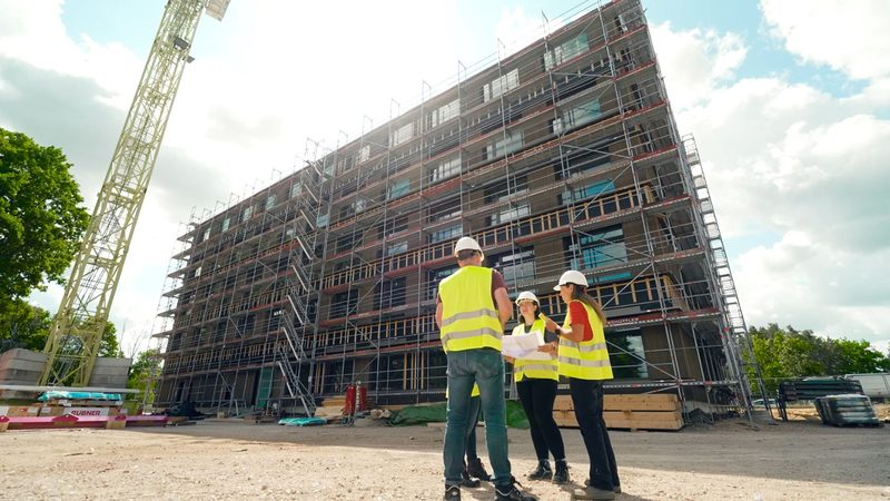 Site visit as part of the Bavarian Ministry of Construction's "Ich bau Bayern" campaign
